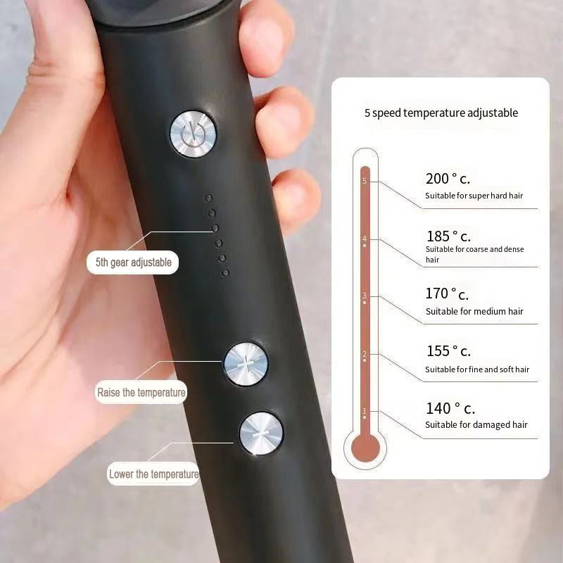 New Hair Straightener Hot Comb Anti-scalding Ceramic Hair Curler Multi-speed Electric Straightening Comb Curling Iron Hairbrush