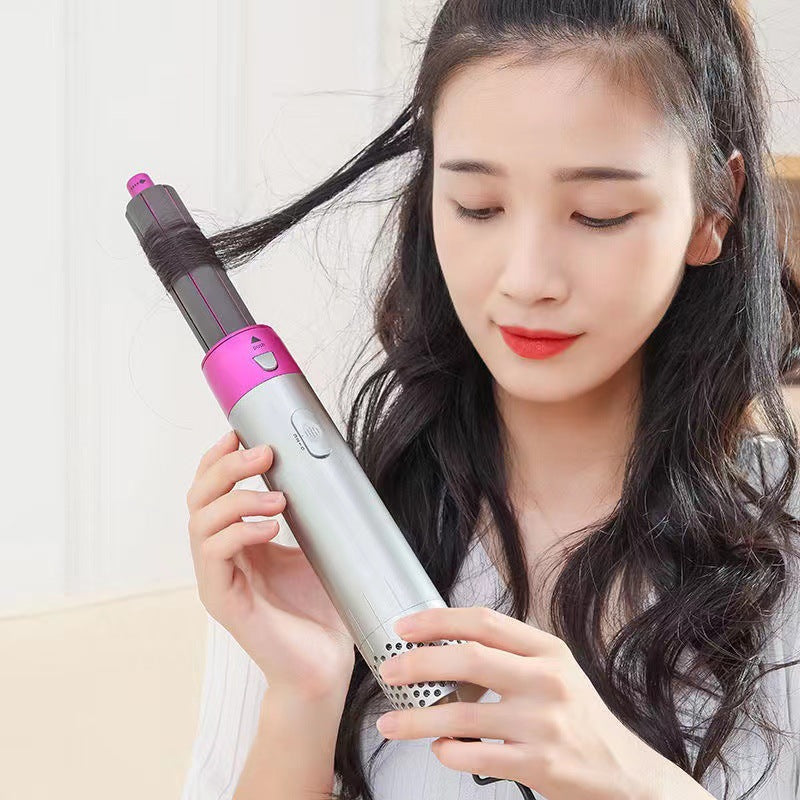 5 In 1 Hair Dryer Styler Air Wrap Brush Professional Electric Hot Air Brush Styling Tool Barber Household Hair Curler Brush Kits