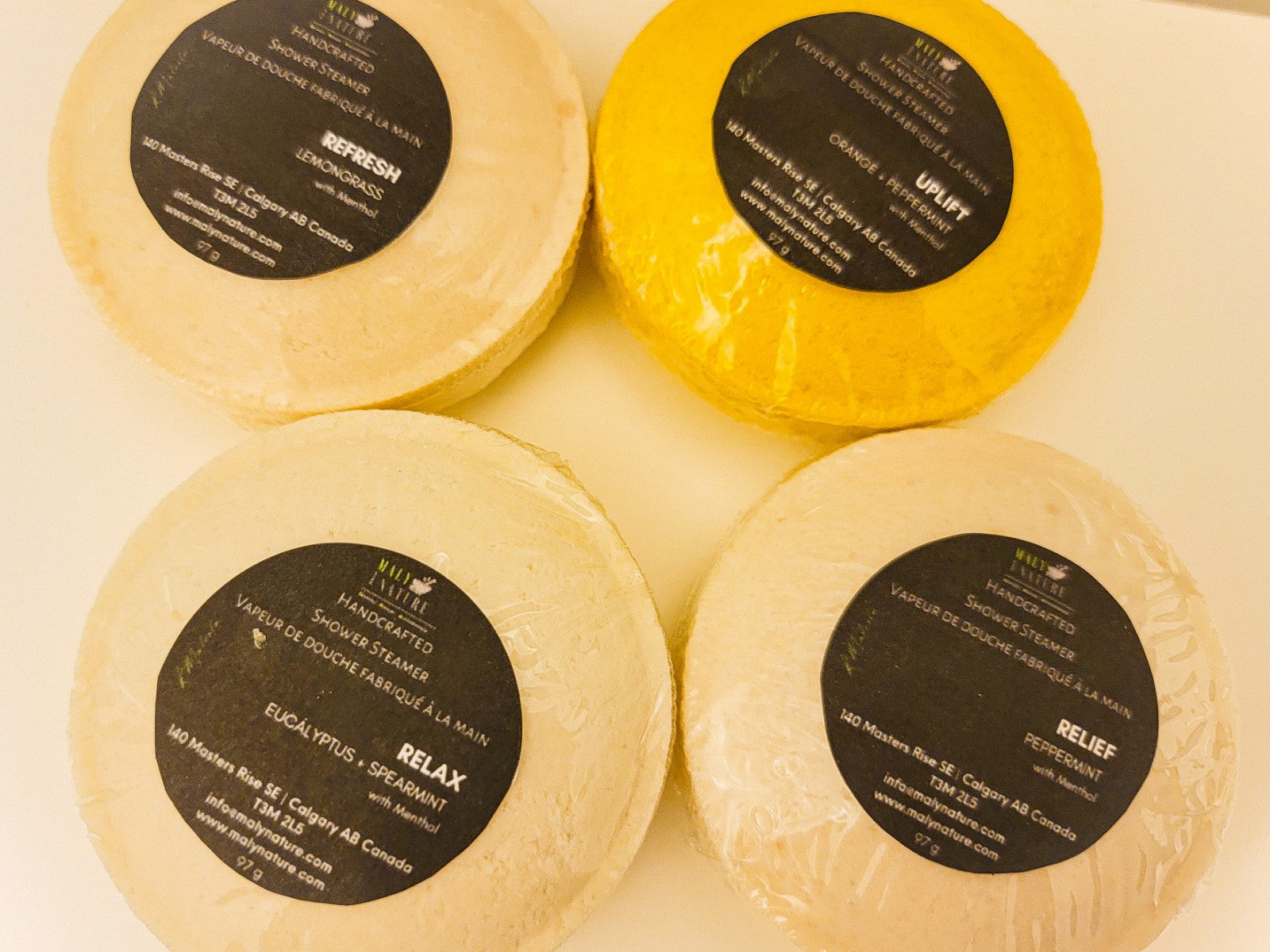 Shower Steamer | Essential Oil Shower Steamers | Menthol Shower Steamers