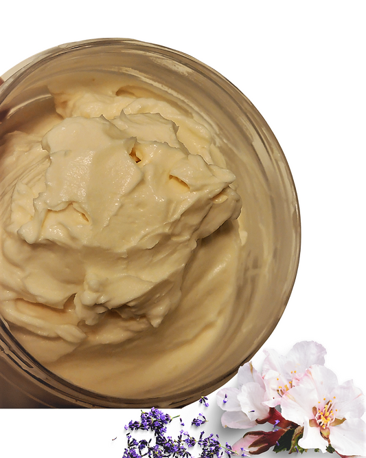 Body Cream | Sweet Apple Blossom Lavender Body Cream | Natural Body Cream