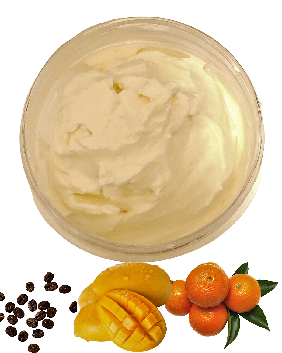 Body Cream | Mango Coffee Tangerine Cream | Natural Body Cream
