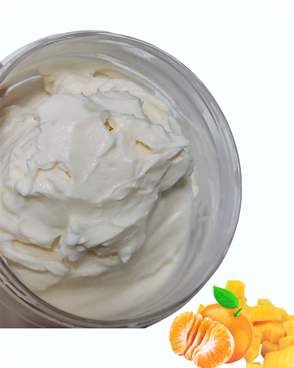 Body Cream | Mango Coffee Tangerine Cream | Natural Body Cream