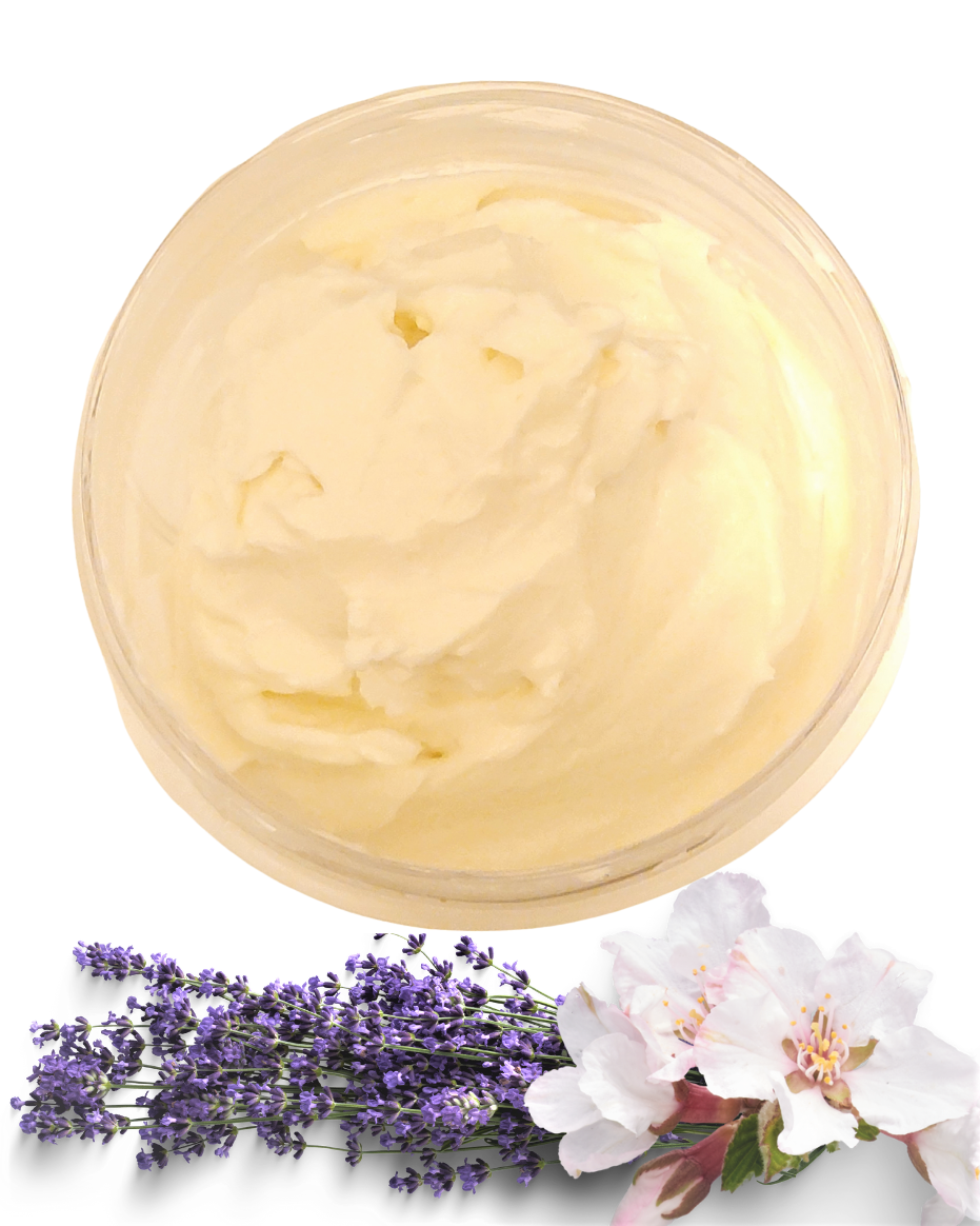 Body Cream | Sweet Apple Blossom Lavender Body Cream | Natural Body Cream